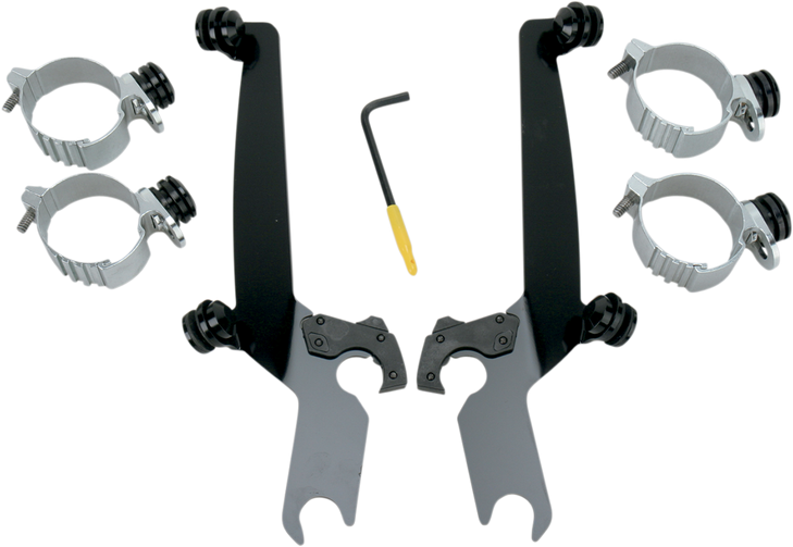 Memphis Shades Sportshield Trigger-Lock Mounting Kit - Black Meb8928