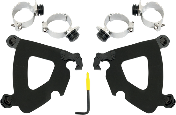 Memphis Shades Gauntlet Mounting Kit - Black - Fxd Meb1993