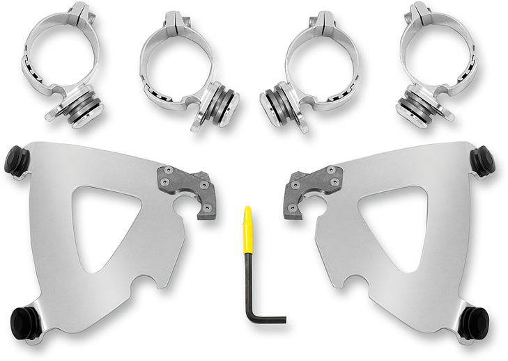 Memphis Shades Road Warrior Trigger-Lock Mounting Kit - Black - Xl Meb2059