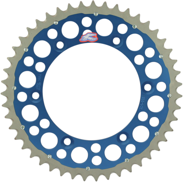Renthal Twinring Rear Sprocket - 49 Tooth - Blue 1500-520-49Gpbu
