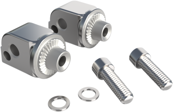 Ciro Footrest Adapter - Chrome 60015