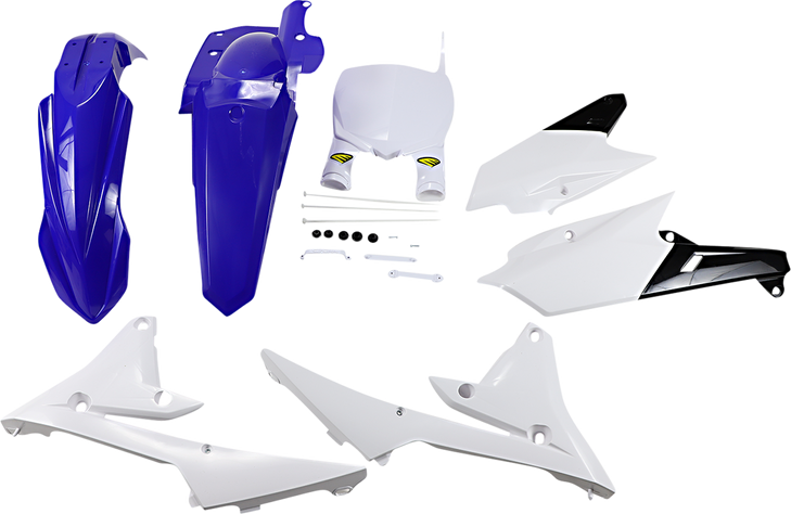 Cycra 5 Piece Replica Body Kit - Oe White/Blue/Black - Yz 250F/450F 1Cyc-9412-00