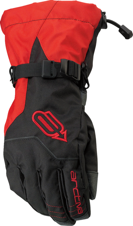 Arctiva Pivot Gloves - Black/Red - 3Xl
