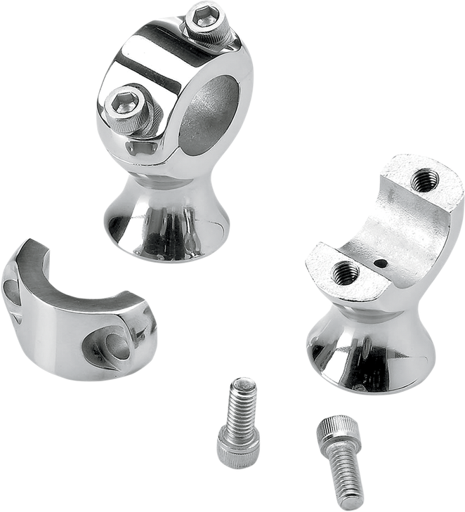 Biltwell Risers - Slimline - 1-3/4" - Polished 6401-302-175