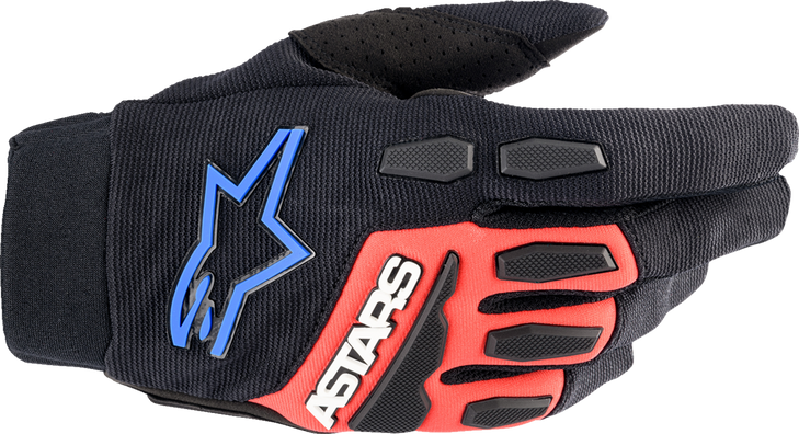 Full Bore Xt Gloves - Black/Bright Red/Blue - Large 3563623-1317-L