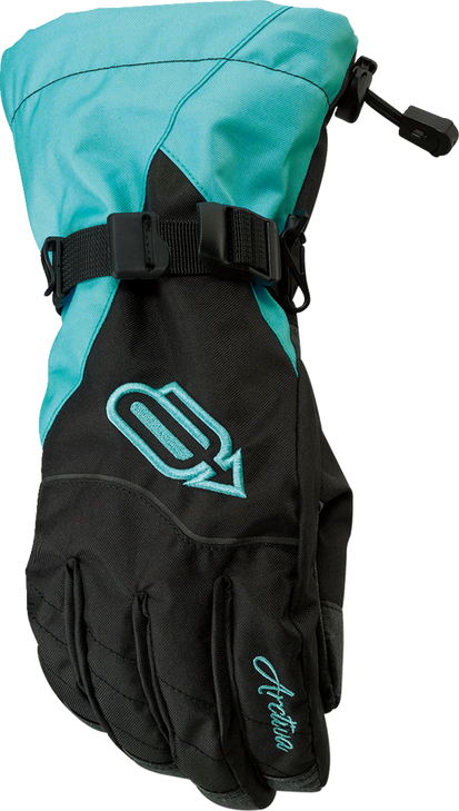 Arctiva Women'S Pivot Gloves - Black/Blue - Large