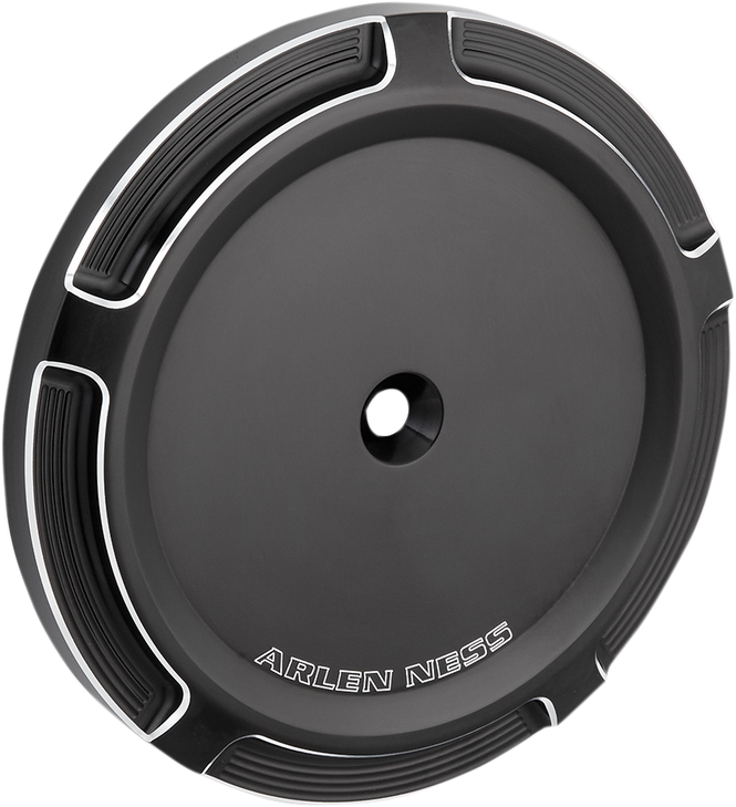 Arlen Ness Big Sucker Stage 1 Outer Cover - Beveled - Black 18-779