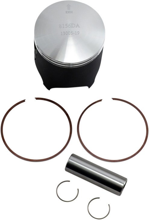 Wossner Piston Kit - 66.44 Mm - Honda 8156D050