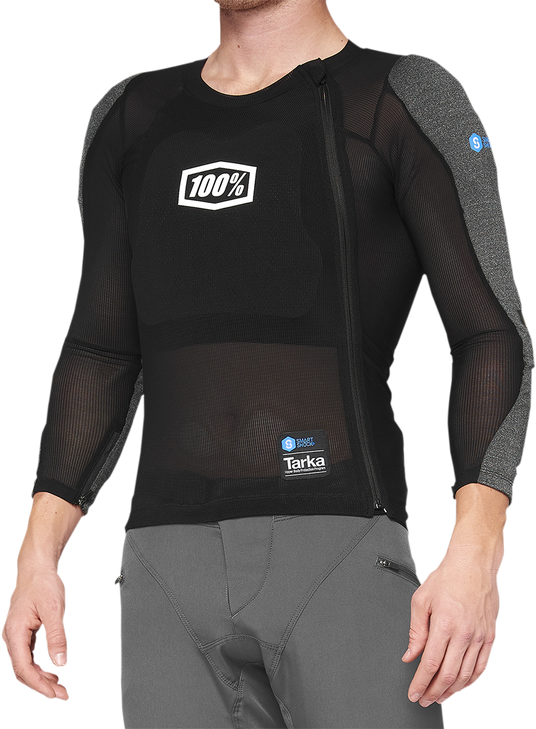 100% Tarka Body Armor - Long Sleeve - Black - Medium 70010-00002