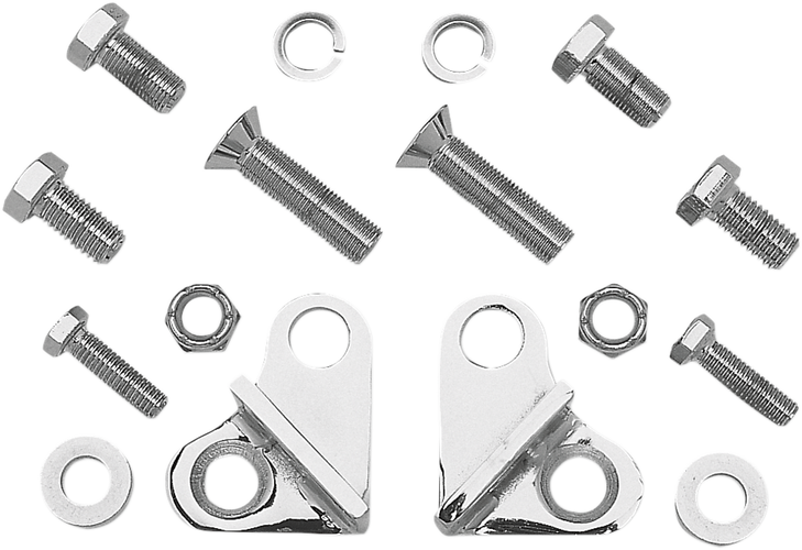 Burly Brand Rear Lowering Kit - Chrome - Lowers 1" - '85-'96 Flt B28-275Ch