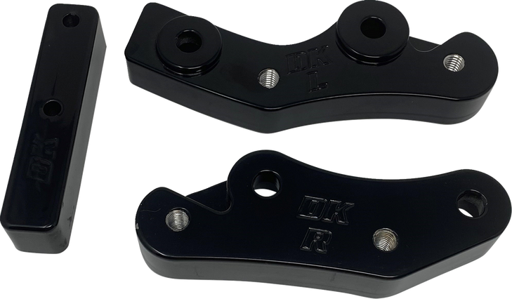 Dk Custom Products Floorboard Relocators - Black - Fl Dksftm8-Flb-Rlo
