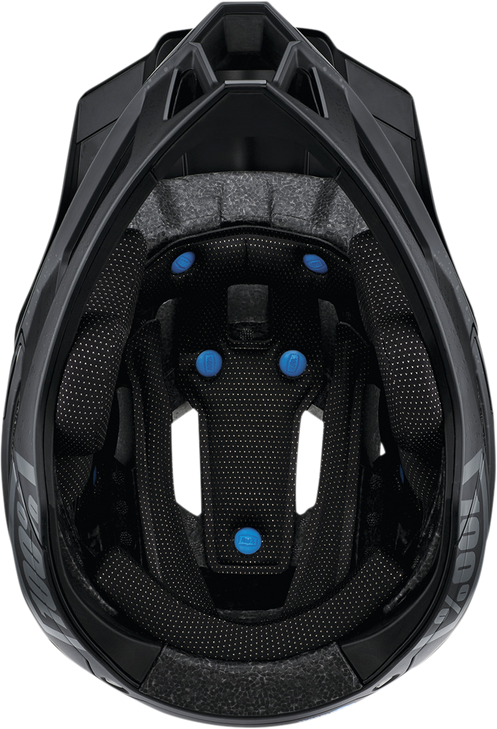100% Trajecta Helmet - Fidlock - Black - Xl 80003-00004