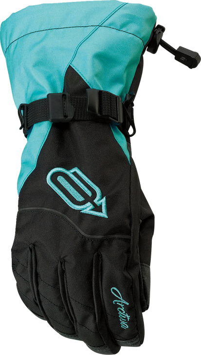 Arctiva Women'S Pivot Gloves - Black/Blue - Xs