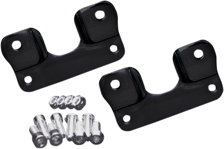 Covingtons Front Fender Relocator - Black - Touring '14-'23 C1311-B