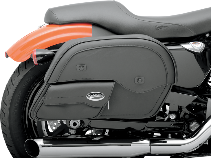 Saddlemen Cruis'N Slant Face Pouch Saddlebags - Jumbo 3501-0382