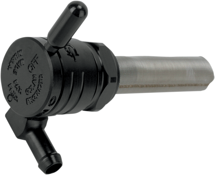 Golan Products "Click-Slick" Fuel Petcock - Backward - Black - 22Mm 76-312B-Blk