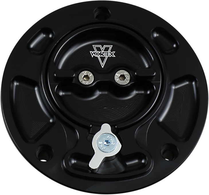Vortex V3 Fuel Cap - Black - Ducati Gc110K
