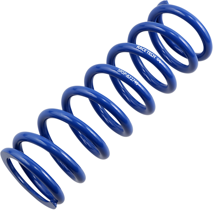 Race Tech Shock Spring - Front - Blue - Sport Series - Spring Rate 258 Lb/In Srsp 672746