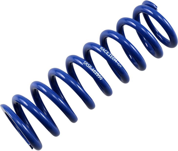 Race Tech Shock Spring - Rear - Blue - Sport Series - Spring Rate 280 Lb/In Srsp 462050