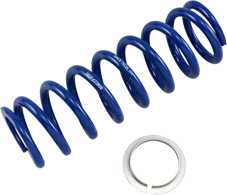 Race Tech Shock Spring - Front/Rear - Blue - Sport Series - Spring Rate 324 Lb/In Srsp 622858