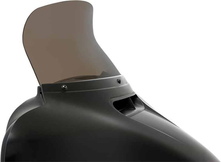Memphis Shades Spoiler Windshield - 8-1/2" - Smoke - Flh Mep8631
