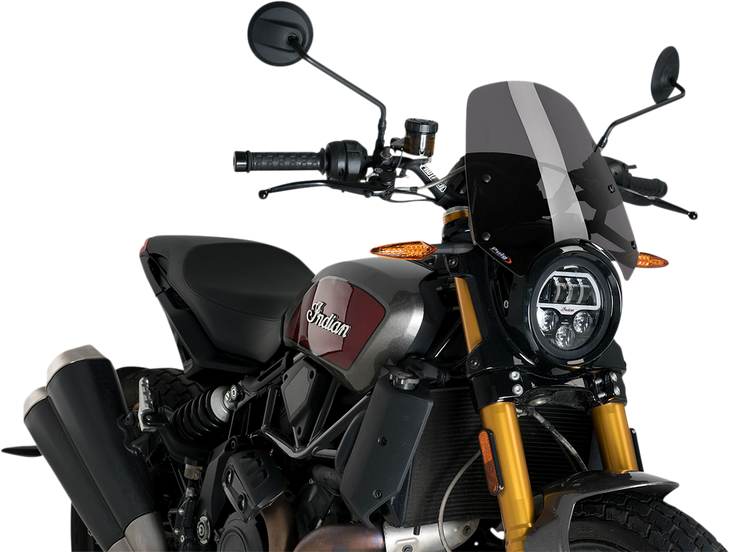 Puig Hi-Tech Parts New Generation Windscreen - Dark Smoke - Ftr 1200 3834F