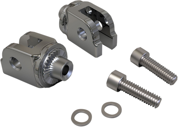 Ciro Peg Mount - Stainless Steel - Softail 60017