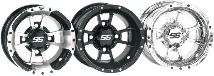 Itp Wheel - Ss112 Sport - Rear - Black - 10X8 - 4/110 - 3+5 1028335536B
