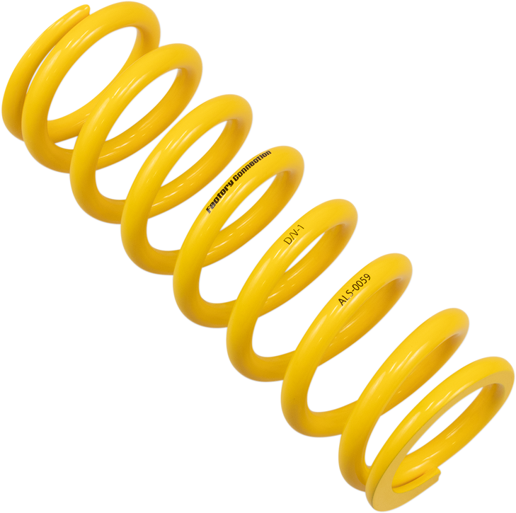 Factory Connection Shock Spring - Rear - Spring Rate 330 Lb/In Als-0059