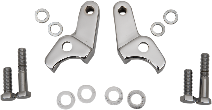 La Choppers Rear Lowering Kit - Chrome - '18+ Fl La-7590-06
