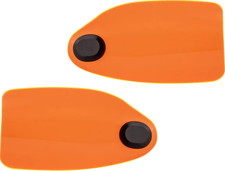 Klock Werks Hand Guards Flare Hand - Hydraulic Clutch - Orange Ice Kws-01-0125-Hc