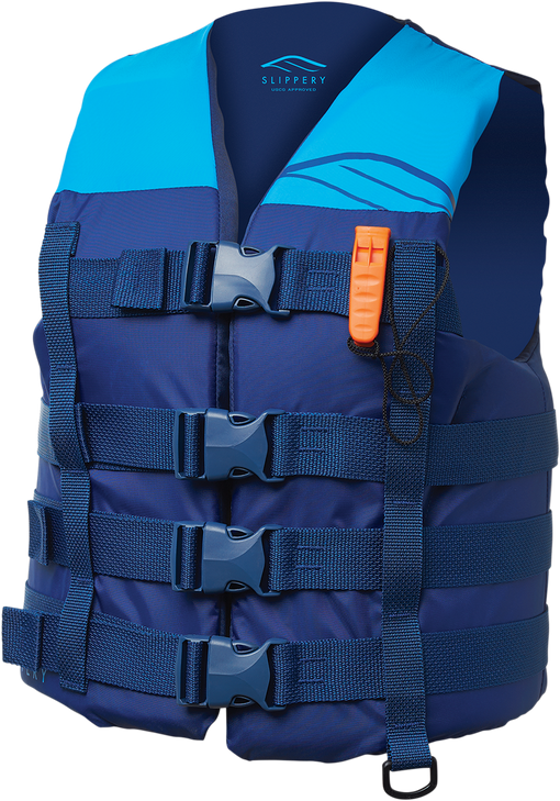 Slippery Hydro Nylon Vest - Navy/Blue - L/Xl