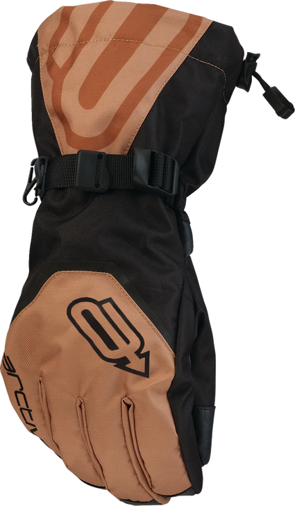Arctiva Pivot 8 Gloves - Tan/Black - Large
