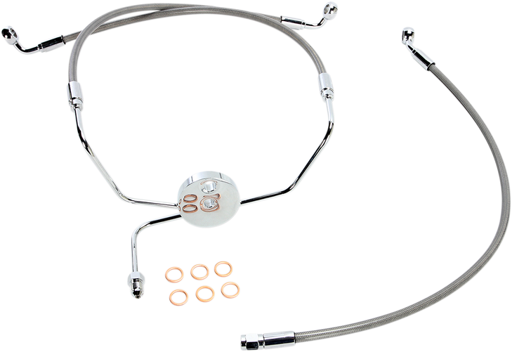 Magnum Shielding Brake Line Kit - Xr - Stainless Steel Ssc1304-23