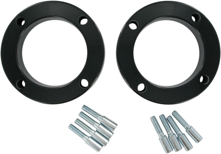 Dura Blue Wheel Spacer - Easy-Fit - 1.5" - 4/156 - Front/Rear - Kit - Polaris 4156P