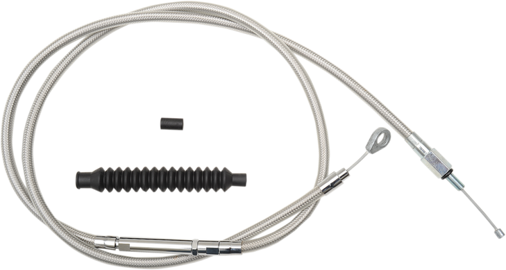 La Choppers Clutch Cable - 15" - 17" Ape Hanger Handlebars - Stainless Steel La-8100C16