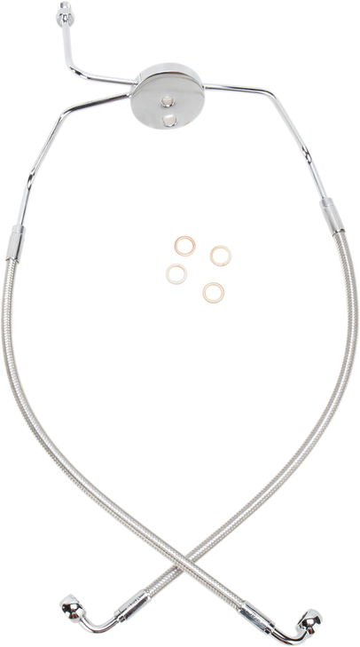 Magnum Shielding Brake Line - Polished 57009