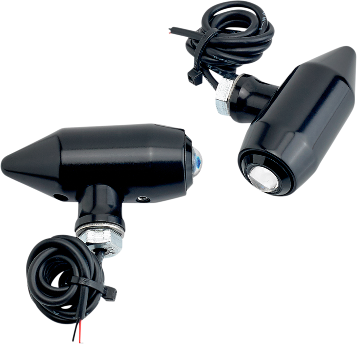 Joker Machine Vega Center Mount Led Lights - Black/Red 05-56-Rb
