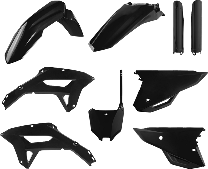 Polisport Body Kit - Complete - Black - Crf 250/450 Rx 91094