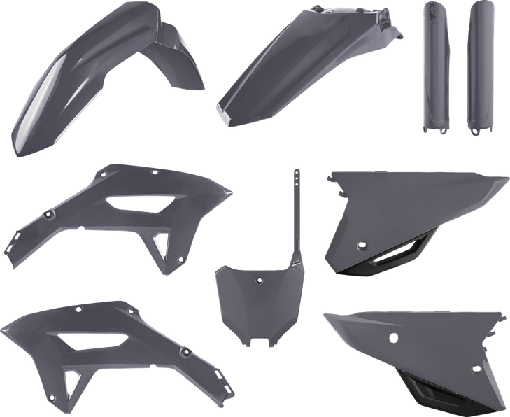 Polisport Body Kit - Complete - Gray - Crf 450Rx 91095