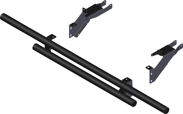 Kfi Products Rear Bumper - Black - Polaris 102000