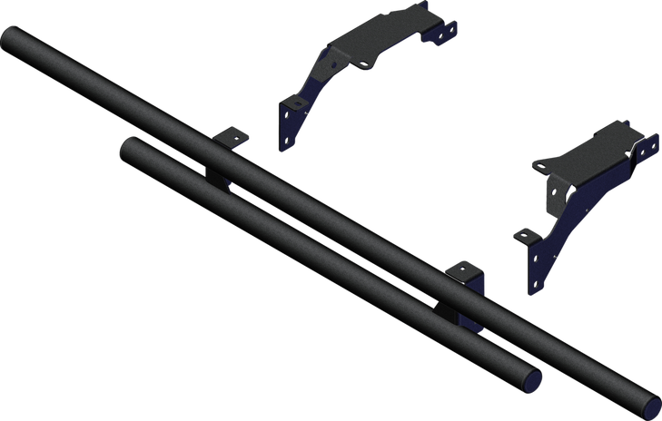 Kfi Products Rear Bumper - Black - Polaris Ranger 1000 102075