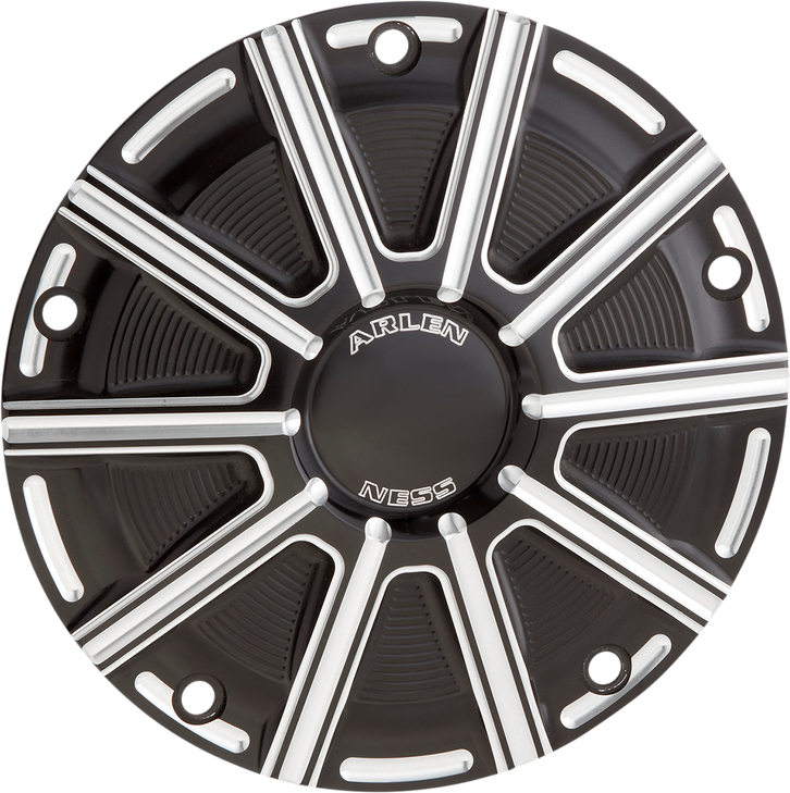 Arlen Ness 10-Gauge Derby Cover - Black - Touring/Trike 700-002