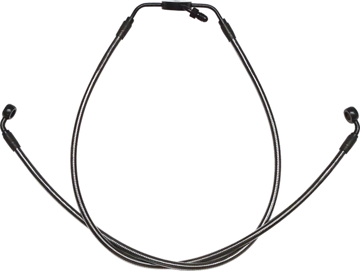 Magnum Shielding Lower Brake Line - Black Pearl 47024