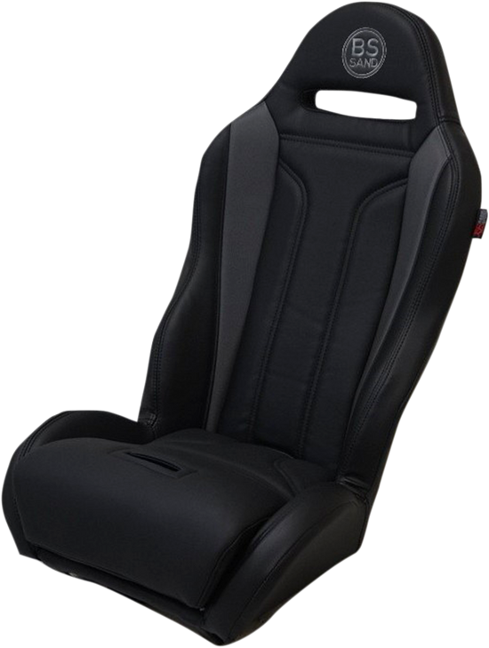 Bs Sand Performance Seat - Double T - Black/Gray - Arctic Cat/Can-Am/Yamaha '13-'20 Peburddtc