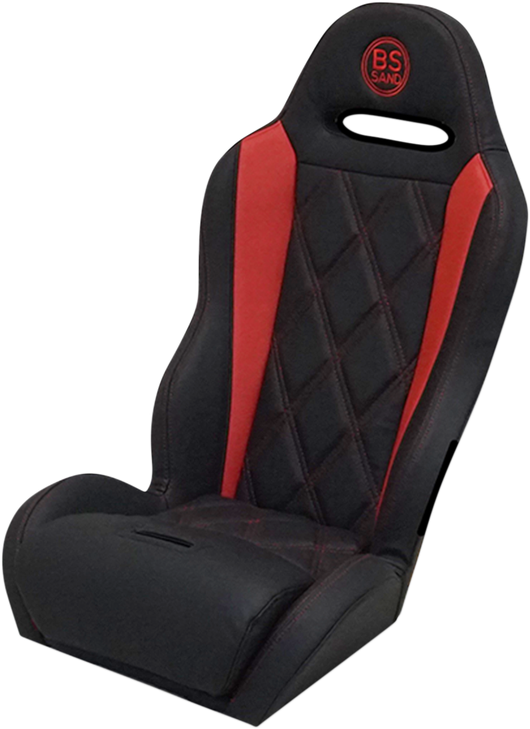 Bs Sand Performance Seat - Big Diamond - Black/Red - Arctic Cat/Can-Am/Yamaha '13-'20 Peburdbdc1