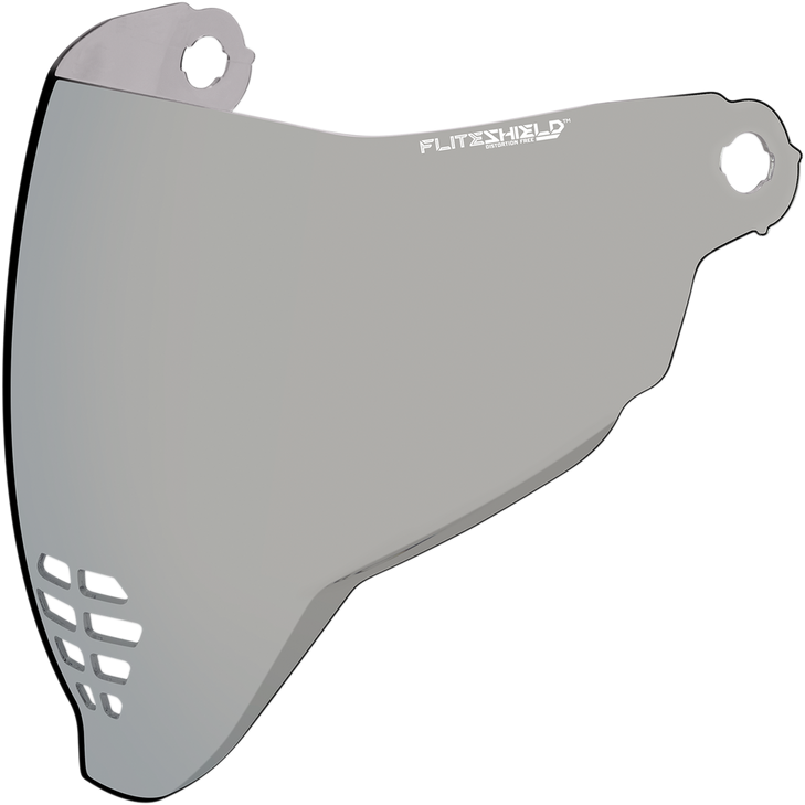 Icon Airflite Fliteshield - Rst Silver
