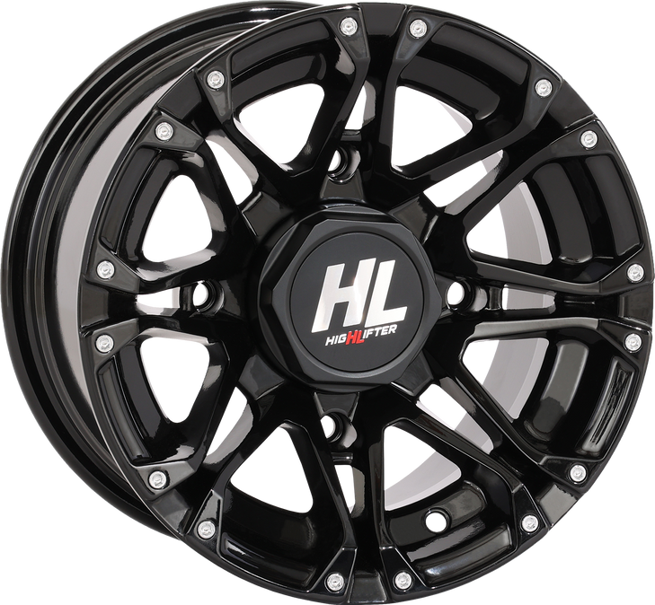 High Lifter Wheel - Hl3 - Rear - Gloss Black - 12X7 - 4/110 - 2+5 (-47 Mm) 12Hl03-1211