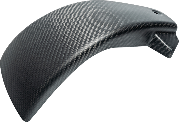 COVER SIDE LEFT CARBON FIBER MATTE 2018-23 SOFTAIL