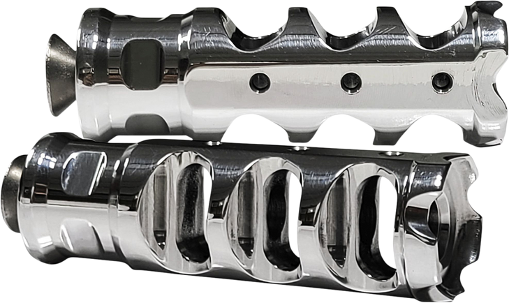 Accutronix Muzzle Brake Shifter Peg - Heel/Toe - Chrome Pt320-Akc